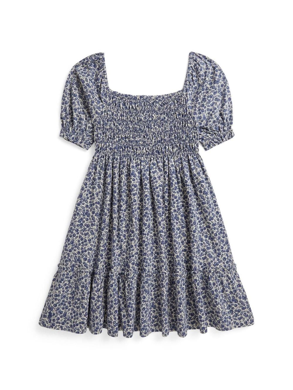 Girl & Apos;s Blueberry-Print Cotton Jersey Dress, Size S-XL